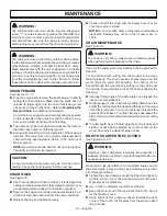 Preview for 14 page of Green Machine GM15520 Operator'S Manual