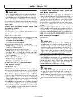 Предварительный просмотр 16 страницы Green Machine GM24000 Operator'S Manual