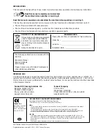 Preview for 2 page of Green Machines 500ze Operator'S Manual