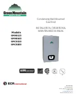 Green Mountain GMCB150 Installation, Operation & Maintenance Manual preview