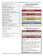 Preview for 2 page of Green Mountain GMPVB Installation, Operation & Maintenance Manual