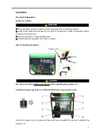 Предварительный просмотр 13 страницы Green Power CC1200-LPG User Manual