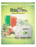 Green Power Kempo Operating Manual предпросмотр