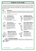 Preview for 13 page of GREEN SERIES FITNESS CIR-EL7000-G1 Owner'S Manual