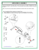 Preview for 9 page of GREEN SERIES FITNESS CIR-RB6000-G1 Owner'S Manual