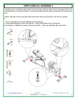 Preview for 10 page of GREEN SERIES FITNESS CIR-RB7000-G1 Owner'S Manual