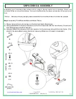 Предварительный просмотр 11 страницы GREEN SERIES FITNESS CIR-RB7000E-G1 Owner'S Manual