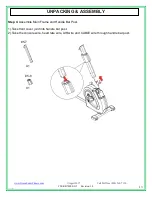 Предварительный просмотр 14 страницы GREEN SERIES FITNESS CIR-RB7000E-G1 Owner'S Manual