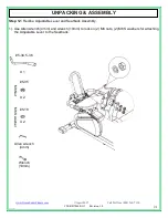 Предварительный просмотр 22 страницы GREEN SERIES FITNESS CIR-RB7000E-G1 Owner'S Manual