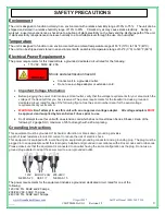 Preview for 4 page of GREEN SERIES FITNESS CIR-TM6000AC-G1 Owner'S Manual