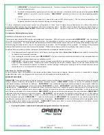 Предварительный просмотр 44 страницы GREEN SERIES FITNESS CIR-TM7000-G1 Owner'S Manual