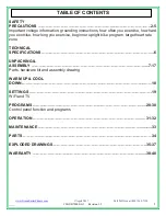 Preview for 2 page of GREEN SERIES FITNESS CIR-TM7000E-G1 Owner'S Manual