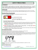 Preview for 4 page of GREEN SERIES FITNESS CIR-TM7000E-G1 Owner'S Manual