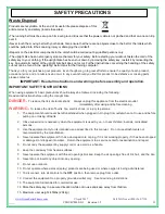 Preview for 5 page of GREEN SERIES FITNESS CIR-TM7000E-G1 Owner'S Manual