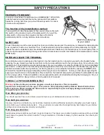 Preview for 6 page of GREEN SERIES FITNESS CIR-TM8000-G Owner'S Manual