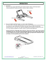 Предварительный просмотр 37 страницы GREEN SERIES FITNESS CIR-TM8000E-G Owner'S Manual