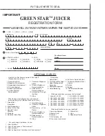 Preview for 4 page of Green Star GS-1000 Manual