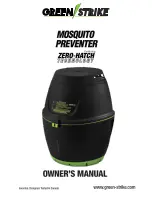 Preview for 1 page of Green Strike Mosquito Preventer Featuring Zero-Hatch Technology Owner'S Manual