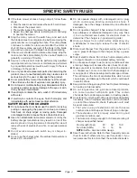 Preview for 4 page of Green Thumb 60020 GT Operator'S Manual