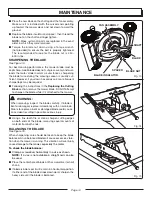 Preview for 14 page of Green Thumb 60020 GT Operator'S Manual