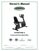 Green CIR-RB7000E-G Owner'S Manual preview