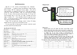 Предварительный просмотр 2 страницы Green G60-12A User Manual