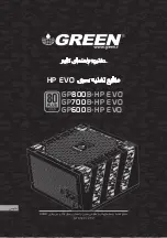 Предварительный просмотр 1 страницы Green GP600B-HP EVO User Manual