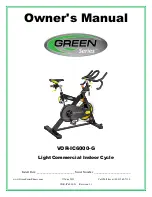 Green VOR-IC6000-G Owner'S Manual preview