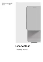 greenapple Biocheck-in Assembly Manual preview