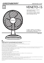 Preview for 1 page of Greenberry VENETO-15 Quick Start Manual