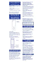 Предварительный просмотр 1 страницы GreenBrook DW060A Instructions