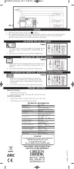 Предварительный просмотр 2 страницы GreenBrook Orion ODM202 Quick Start Manual