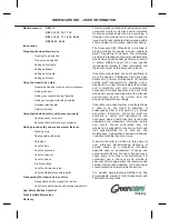 Preview for 2 page of Greencare DB1J 13 User Manual