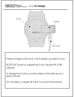 Preview for 3 page of GreenComm iBODY24 COACH Product Instruction Manual