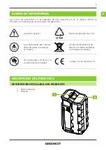 Предварительный просмотр 5 страницы Greencut 1000008 Instruction Manual