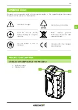 Предварительный просмотр 29 страницы Greencut 1000008 Instruction Manual