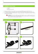 Предварительный просмотр 8 страницы Greencut 1000025 Instruction Manual