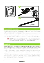 Предварительный просмотр 12 страницы Greencut 1000025 Instruction Manual