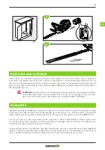 Предварительный просмотр 45 страницы Greencut 1000025 Instruction Manual