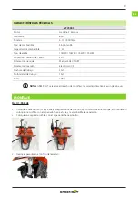 Предварительный просмотр 9 страницы Greencut 1000054 Instruction Manual