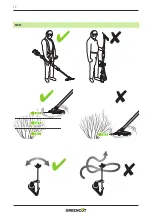 Предварительный просмотр 12 страницы Greencut 1000063 Instruction Manual