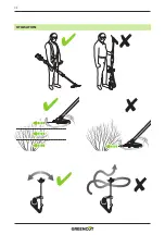 Предварительный просмотр 32 страницы Greencut 1000064 Instruction Manual