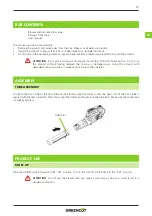 Preview for 37 page of Greencut 1000067 Instruction Manual