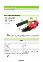 Предварительный просмотр 46 страницы Greencut 1000067 Instruction Manual