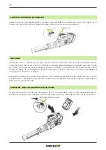 Предварительный просмотр 48 страницы Greencut 1000067 Instruction Manual