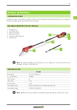 Preview for 43 page of Greencut 1000068 Instruction Manual