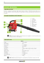 Предварительный просмотр 46 страницы Greencut 1000081 Instruction Manual