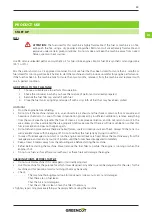 Preview for 63 page of Greencut 1000086 Instruction Manual