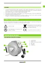 Предварительный просмотр 9 страницы Greencut 1010018 Instruction Manual