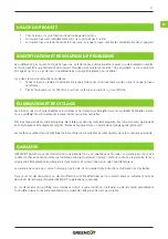 Предварительный просмотр 11 страницы Greencut 1010019 Instruction Manual